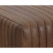 Lewin 17 inch Lucia Tobacco Leather Ottoman